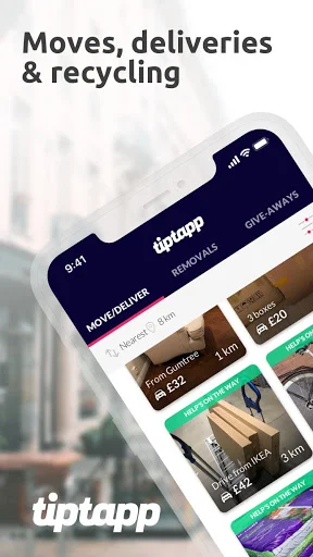I-download ang Tiptapp – Mag-move, Mag-recycle at Mag-dispose nang Madali - Screenshot 1