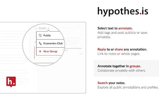 I-download ang Hypothesis: Pinakamahusay na Annotation Tool para sa Web at PDF - Screenshot 4
