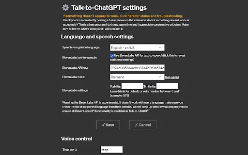 Talk-to-ChatGPT: Makipag-usap sa AI Gamit ang Boses nang Libre - Screenshot 2