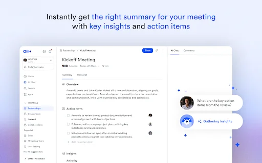 Otter.ai Chrome Extension: Live Transcription at Summary – I-download - Screenshot 4