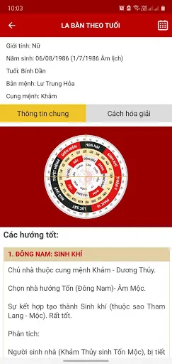 La Ban Phong Thuy – Compass App: Gabay sa Direksyon at Feng Shui - Screenshot 4
