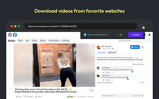 Video Downloader for U: I-save ang mga Video nang Libre at Mabilis - Screenshot 2